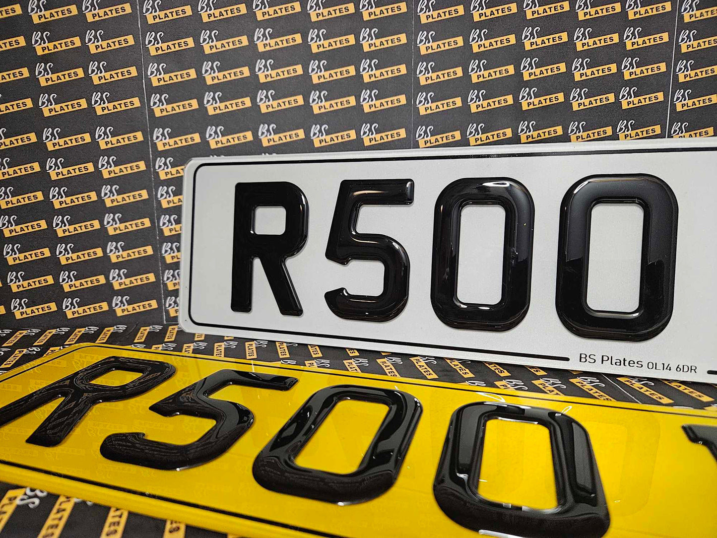 3D Gel Number Plates