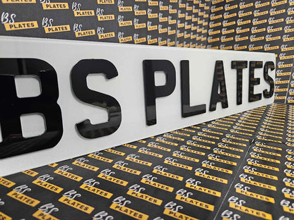 4D Number Plates