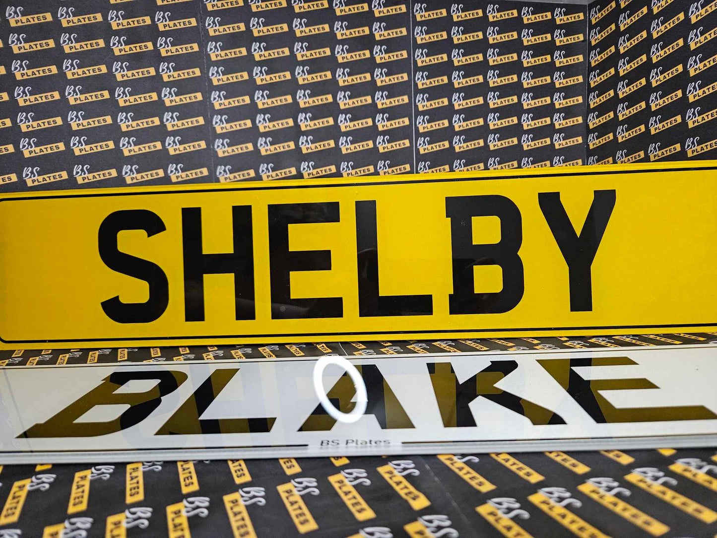 Personalised Name Show Display Number Plates