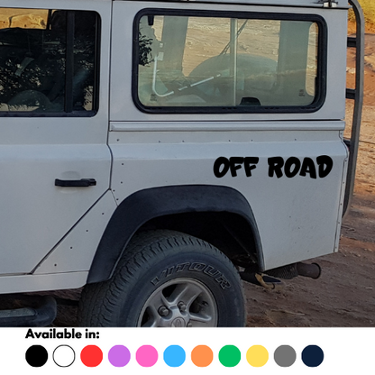 Off Road Sticker