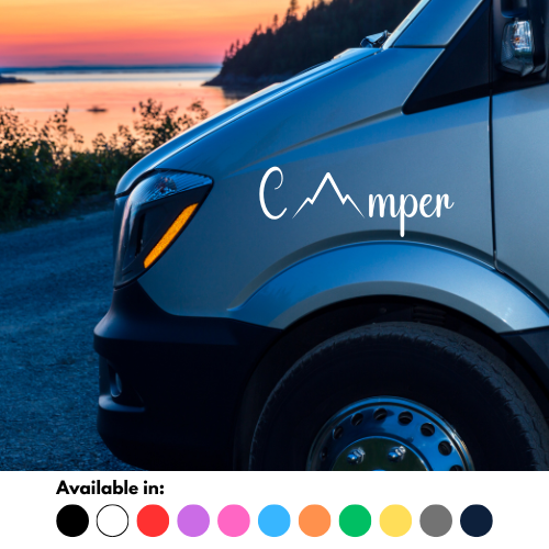 Camper Sticker