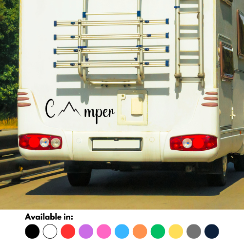 Camper Sticker