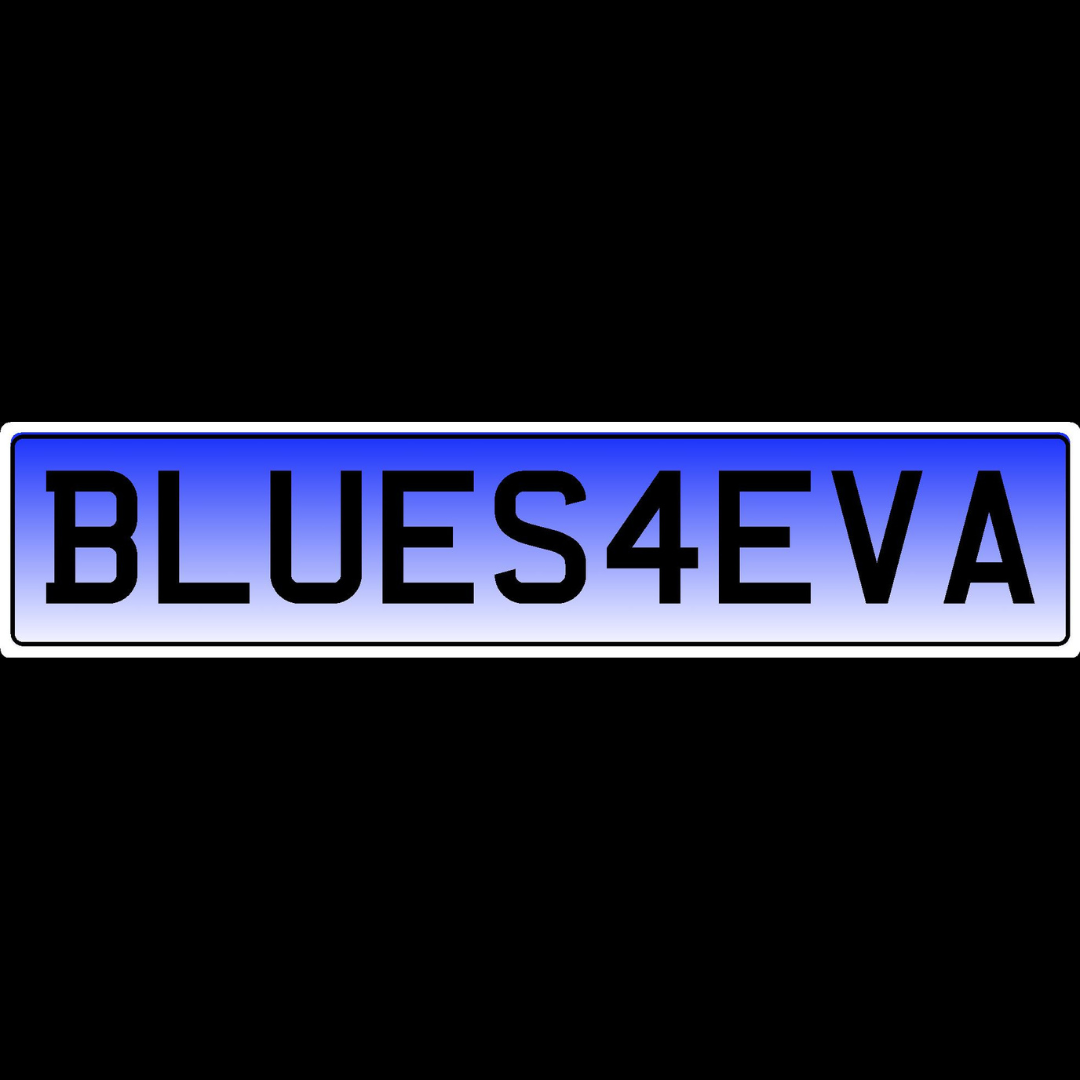 Blues4eva Show Plate