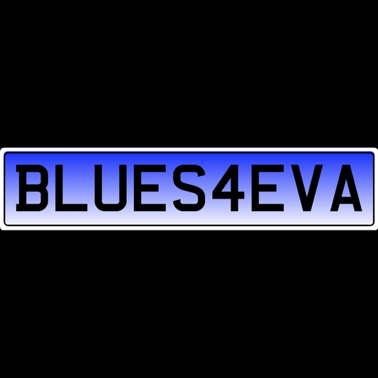 Blues4eva Show Plate