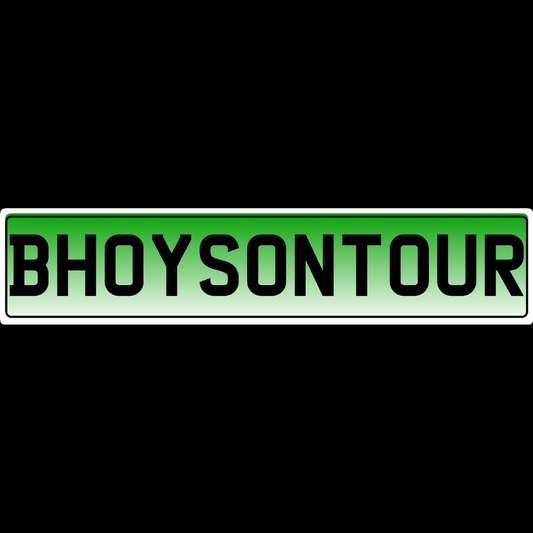 Bhoysontour Show Plate