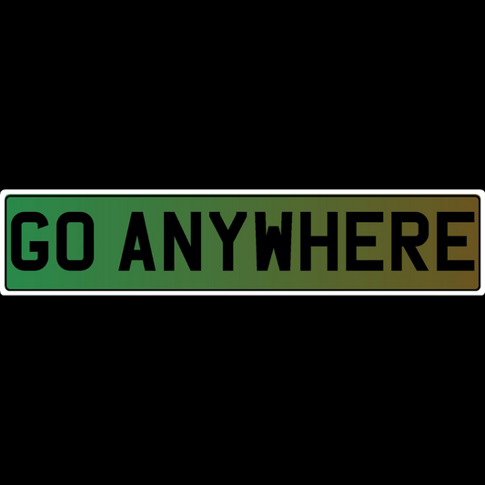 Go Anywhere Show Plate