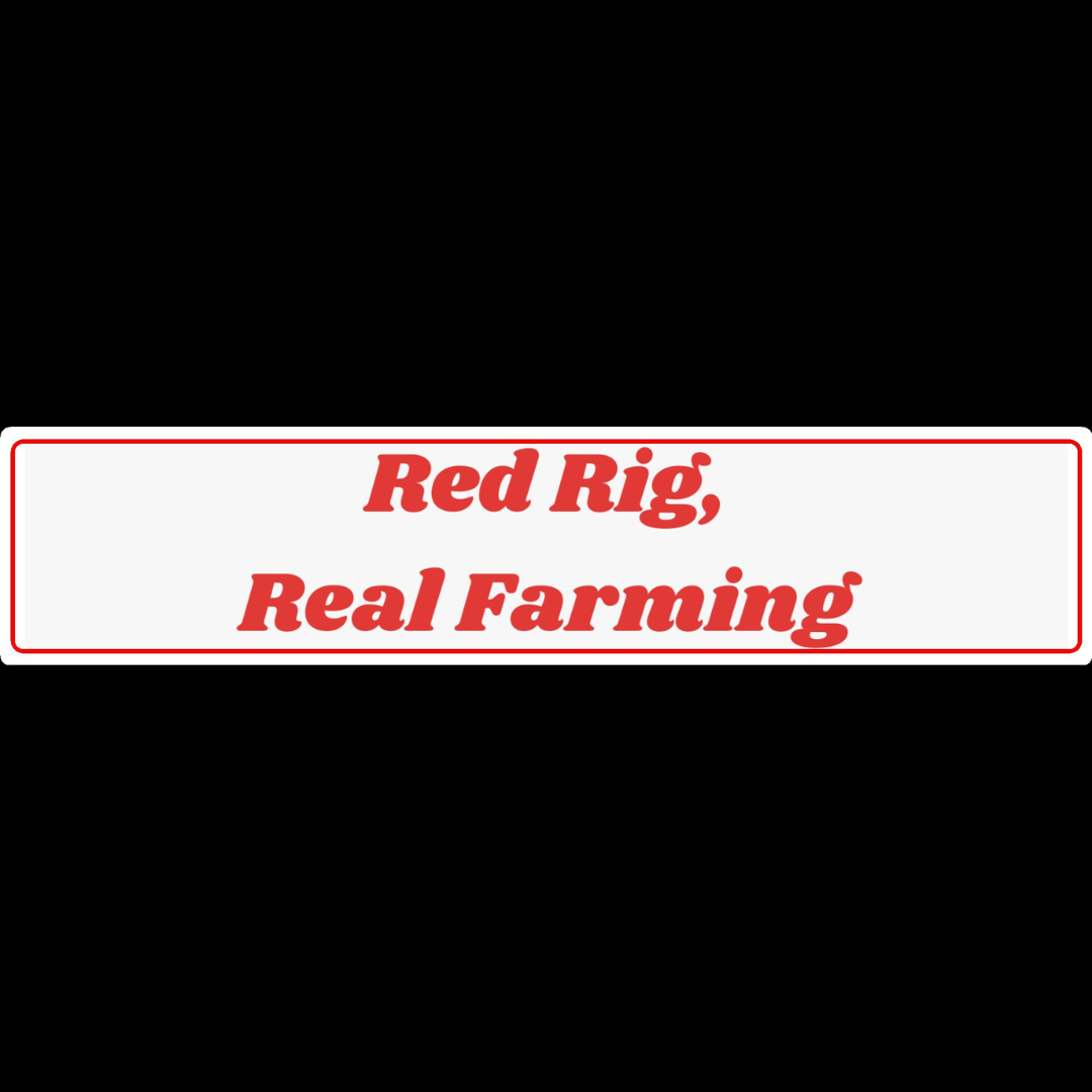 Red Rig, Real Farming Show Plate