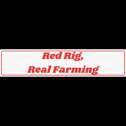 Red Rig, Real Farming Show Plate