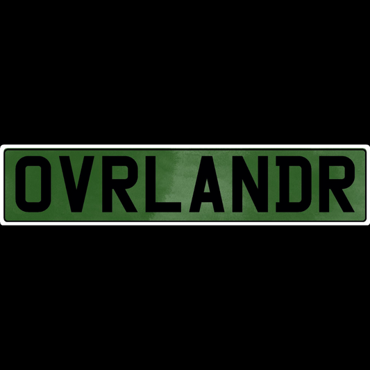 OVRLANDR Show Plate