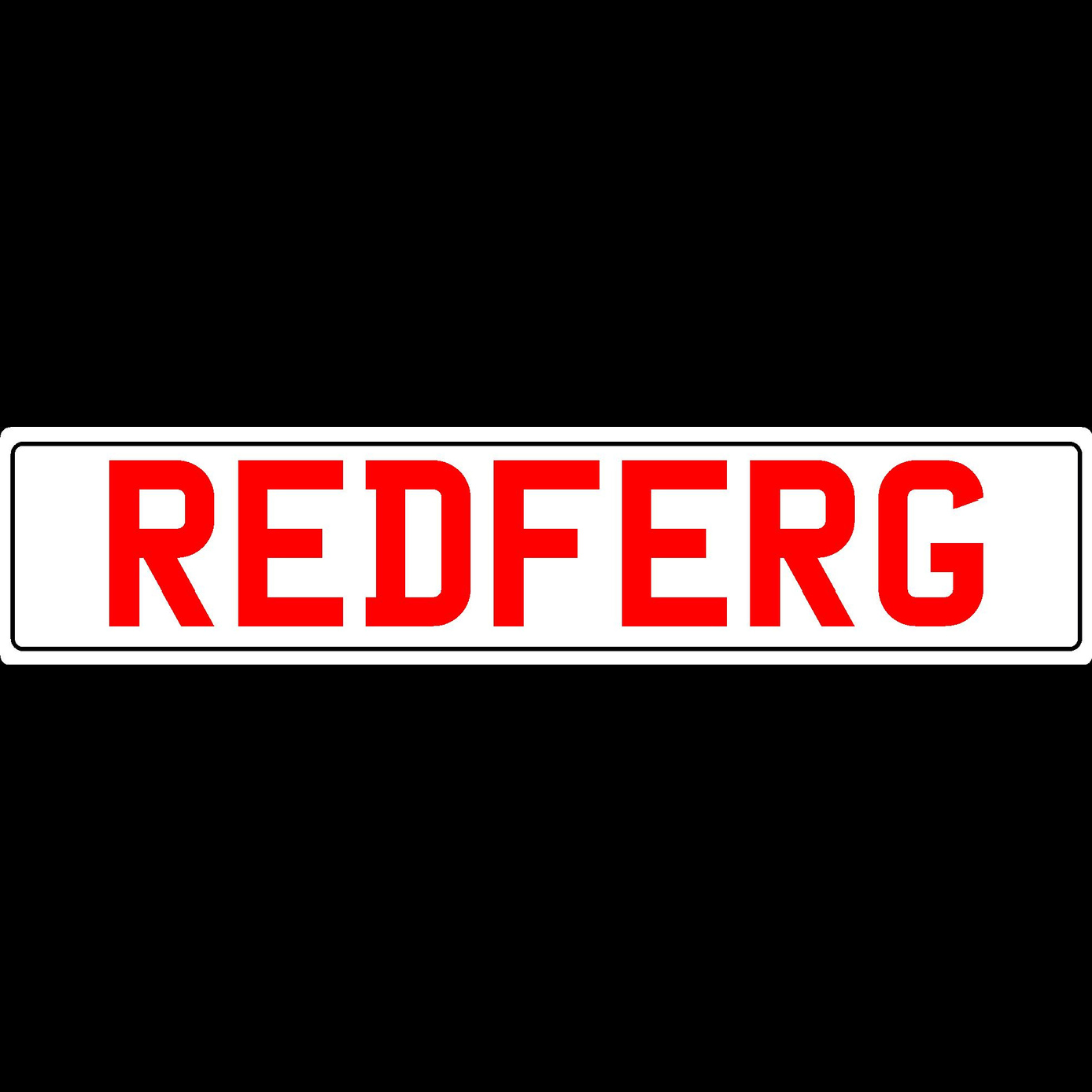 Red Ferg Show Plate